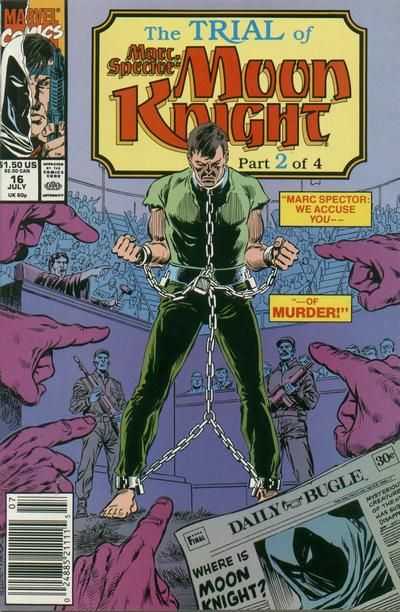 Marc Spector: Moon Knight #16 Comic
