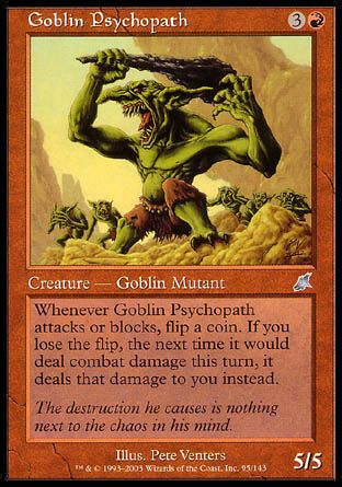 Goblin Psychopath (Scourge) Trading Card