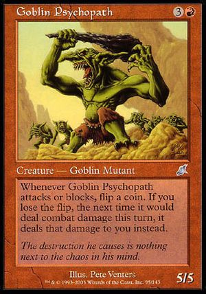 Goblin Psychopath (Scourge)