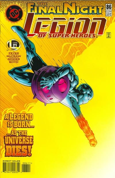 Legion of Super-Heroes #86 Comic