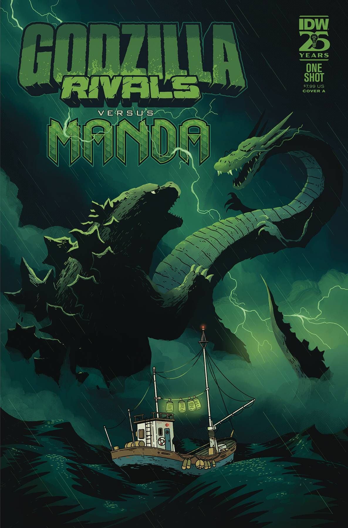 Godzilla Rivals Vs. Manda #1 Comic