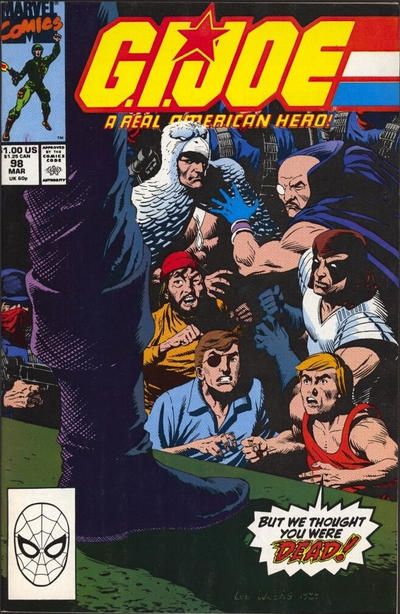 G.I. Joe, A Real American Hero #98 Comic