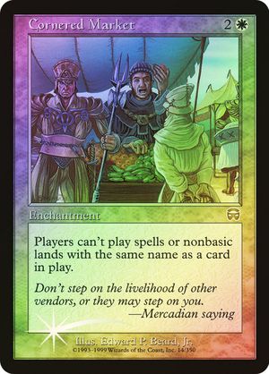 Cornered Market (Mercadian Masques - Foil)