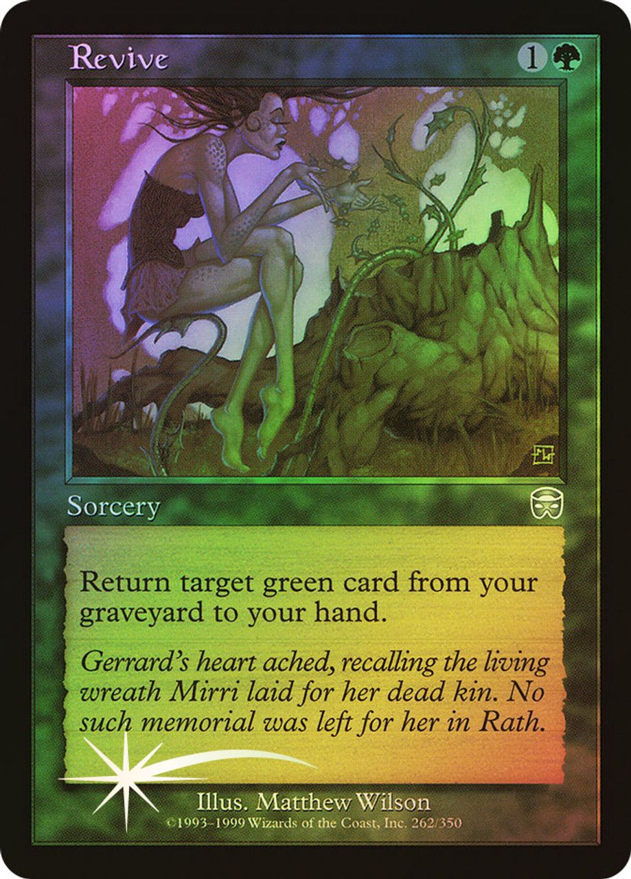 Revive (Mercadian Masques - Foil) Trading Card