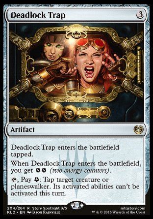 Deadlock Trap (Kaladesh) Trading Card