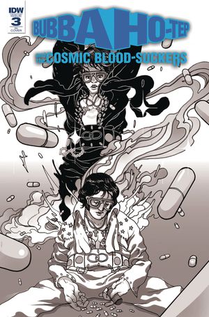 Bubba Ho-tep & Cosmic Blood-suckers #3 (5 Copy Cover)