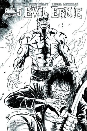 Evil Ernie #5 (10 Copy Seeley B&amp;w Cover)