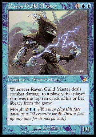 Raven Guild Master (Scourge) Trading Card