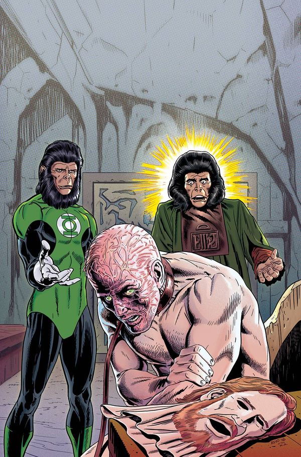 Planet of the Apes / Green Lantern #4 (20 Copy Cover Rivoche)