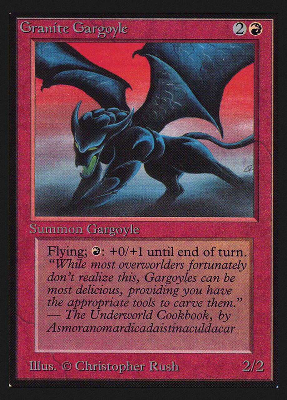 Granite Gargoyle (Collector's Edition) Trading Card