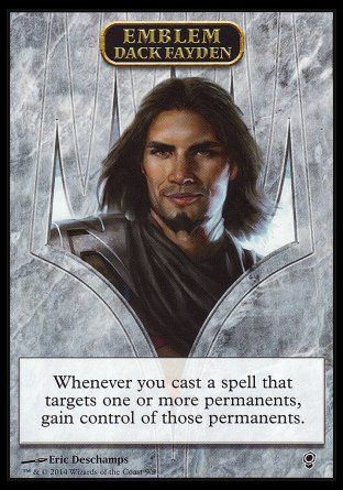 Emblem Dack Fayden (Conspiracy) Trading Card