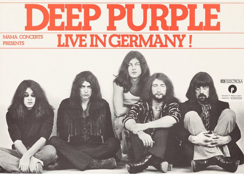 Deep Purple Concert Poster Values - GoCollect (deep-purple )