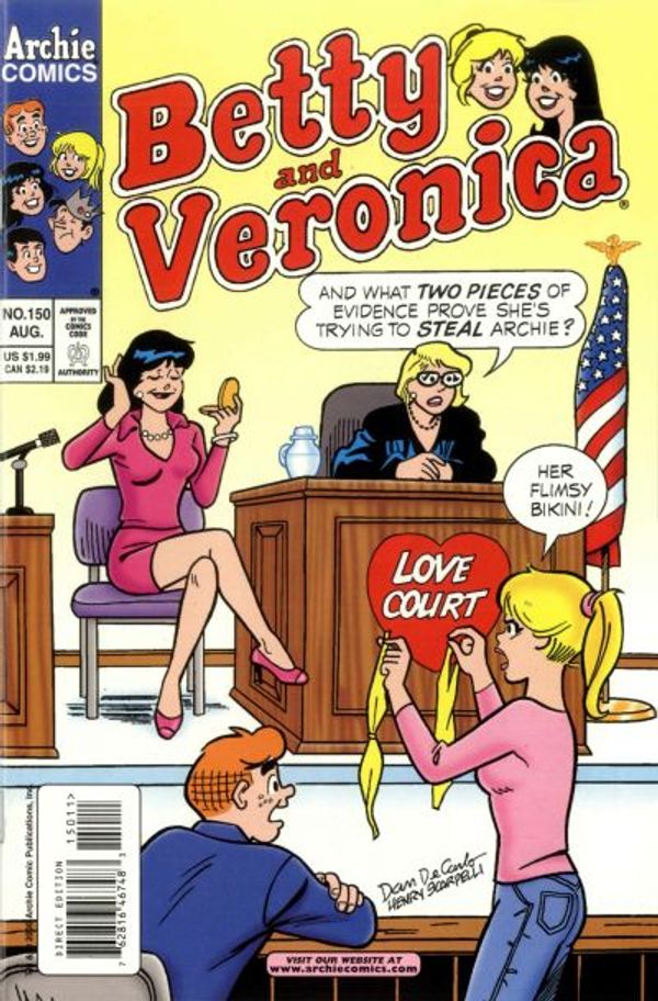 Betty and Veronica #150 Value - GoCollect (betty-and-veronica-150 )