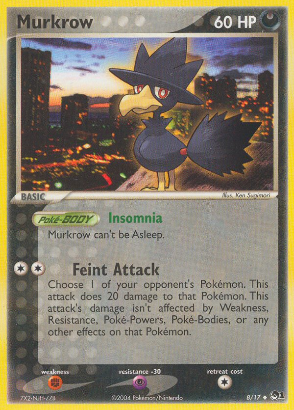 Murkrow (8/17) - POP Series 1 Pokémon Card