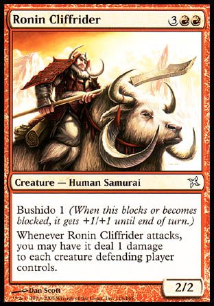 Ronin Cliffrider (Betrayers of Kamigawa) Trading Card