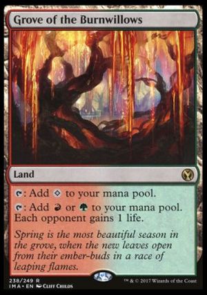 Grove of the Burnwillows (Iconic Masters)