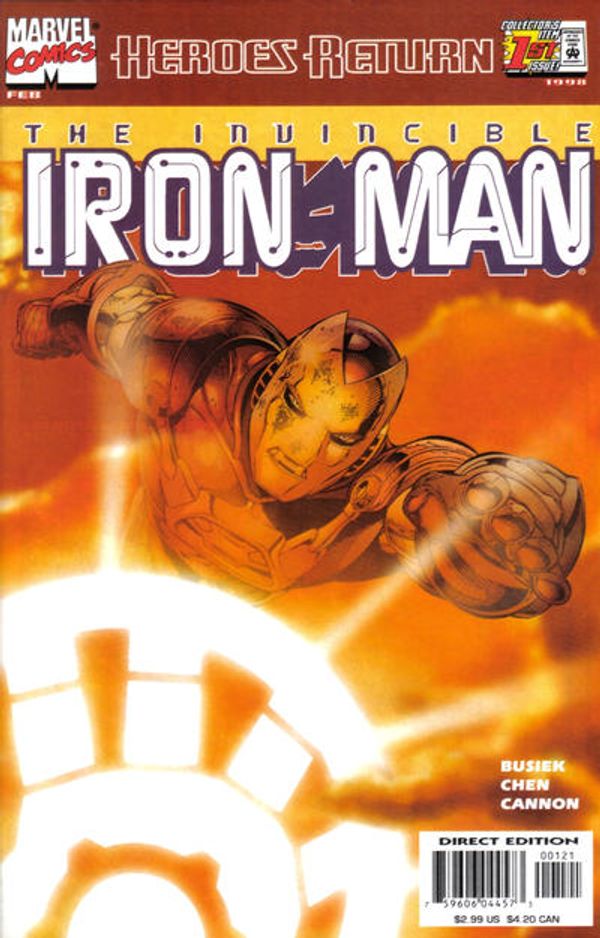 Iron Man #1 (Sunburst Variant)