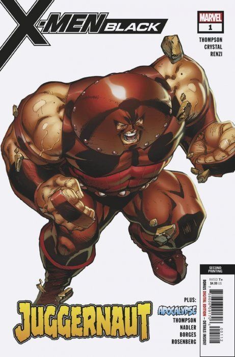 X-Men Black: Juggernaut Comic