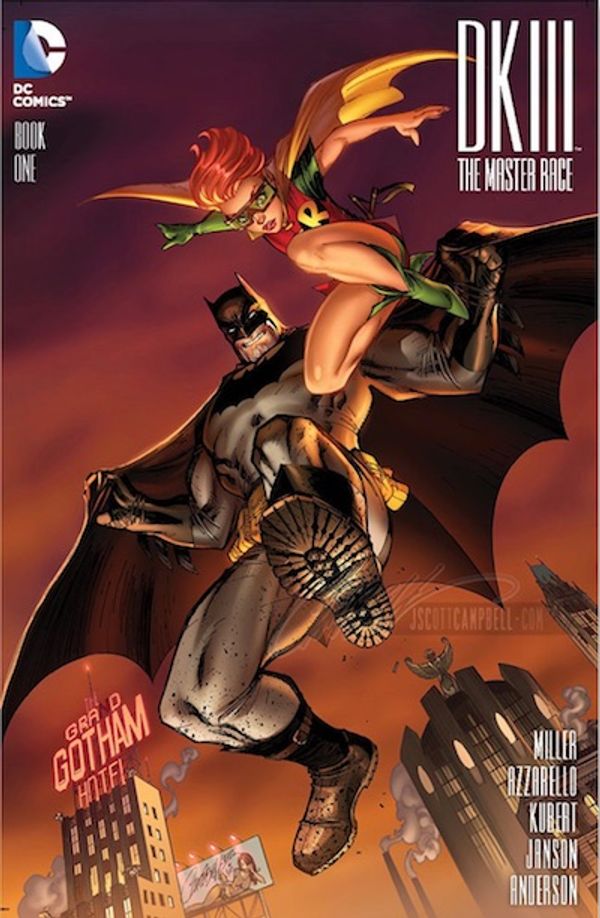 The Dark Knight III: The Master Race #1 (J. Scott Campbell Variant Cover)