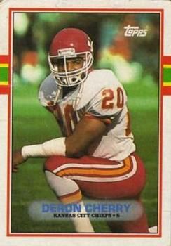 Deron Cherry 1989 Topps #352 Sports Card