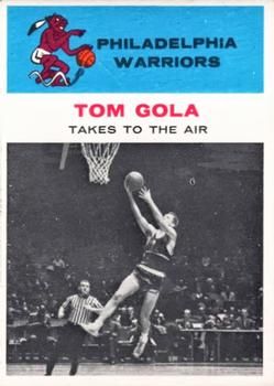 Tom Gola 1961 Fleer #51 Sports Card
