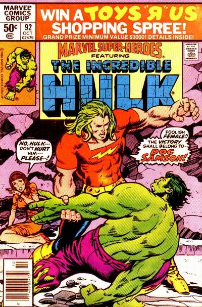 Marvel Super-Heroes #92 Comic