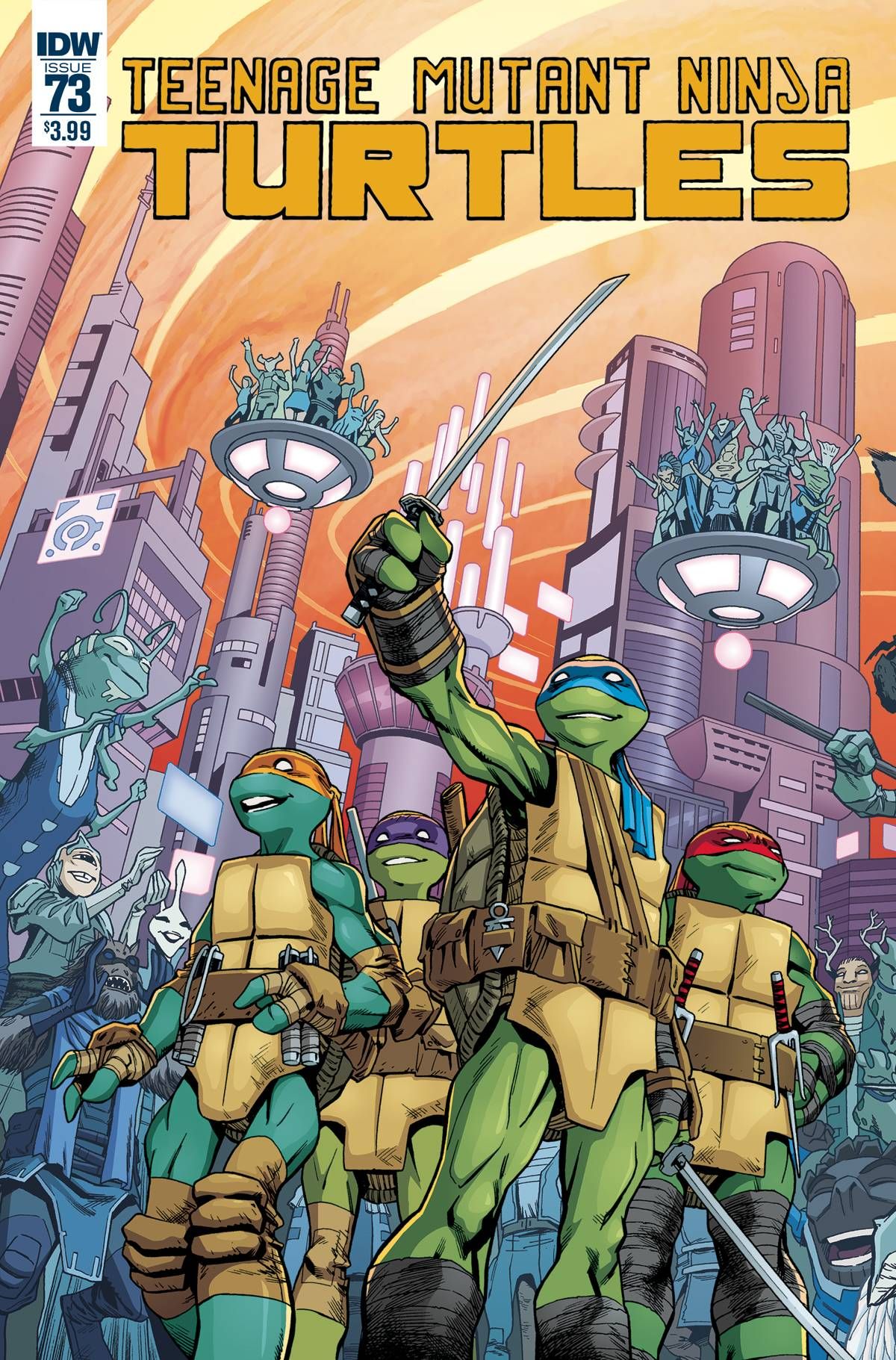 Teenage Mutant Ninja Turtles #73 Comic
