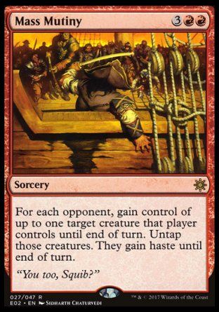 Mass Mutiny (Explorers of Ixalan) Trading Card