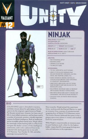 Unity #13 (Cover B Fabry Handbook)