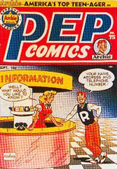 Pep Comics #75 Comic