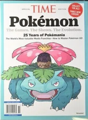 Time Special Edition: Pokemon #nn (Venosaur Cover)