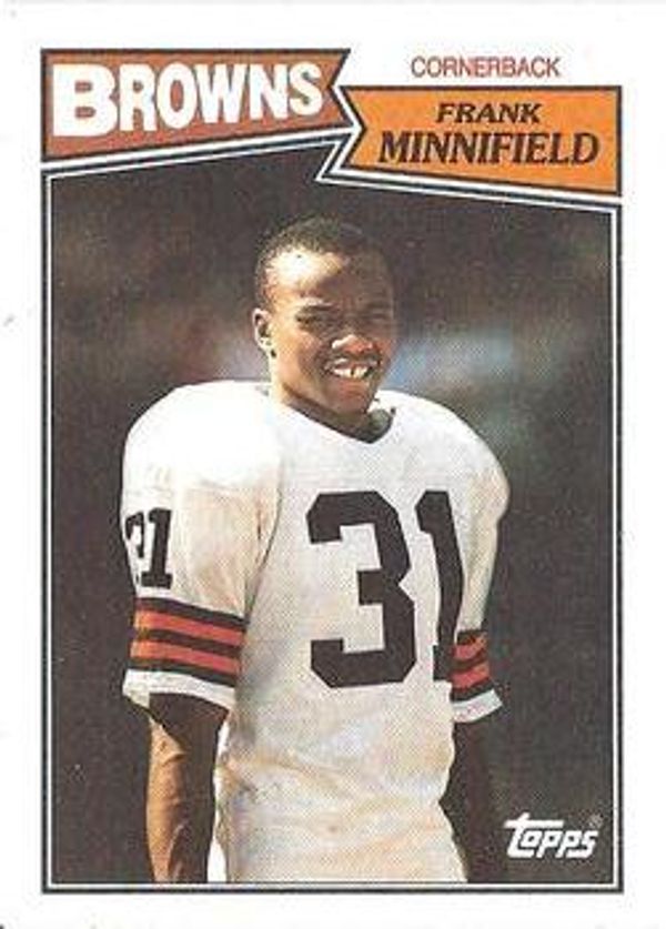 Frank Minnifield 1987 Topps #92