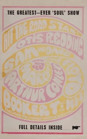 Otis Redding Hit the Road Stax Tour Program 1967