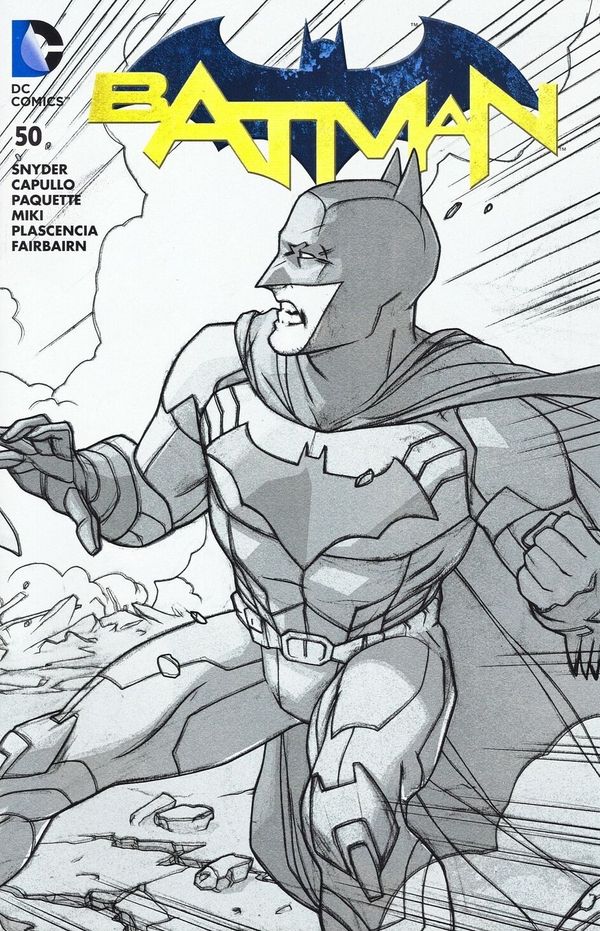 Batman #50 (Madness Games & Comics Sketch Edition)
