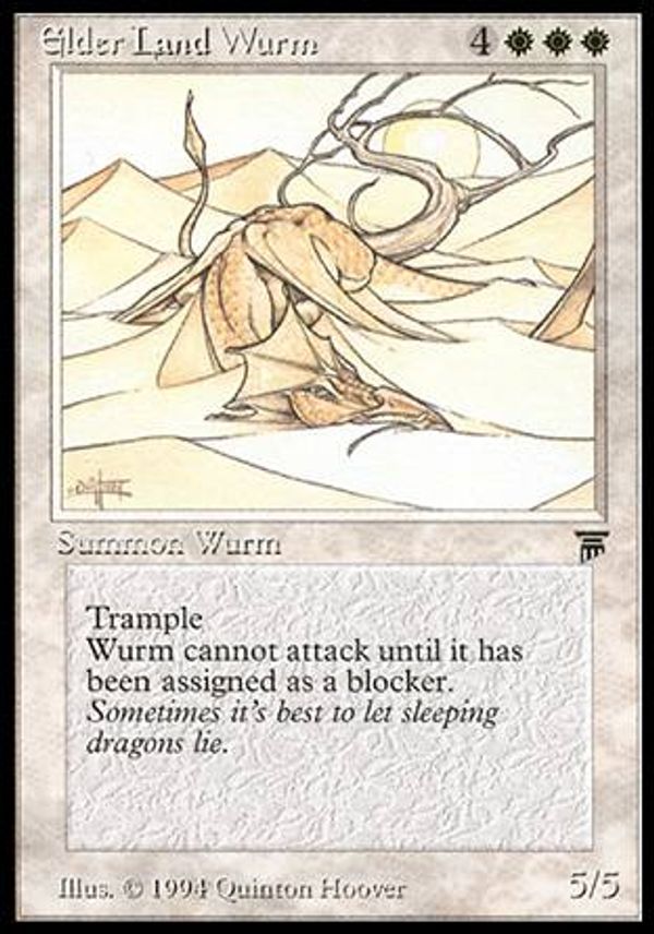 Elder Land Wurm (Legends)