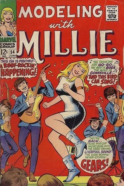 Modeling With Millie #54 Comic