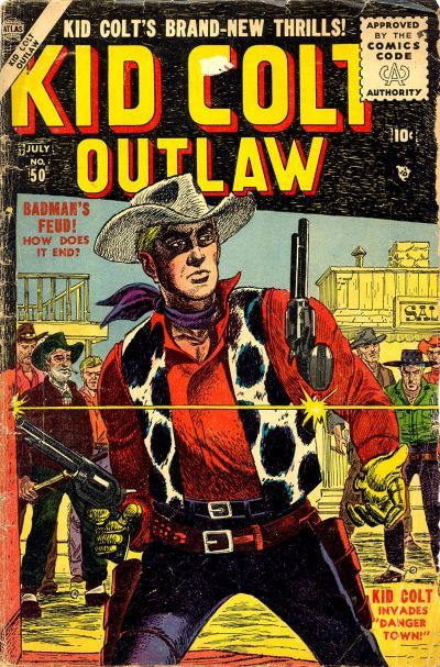 Kid Colt Outlaw #50 Comic