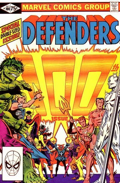 The Defenders #100 Comic