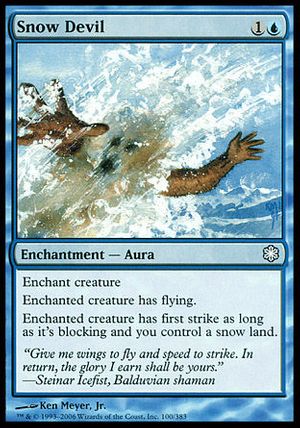 Snow Devil (Coldsnap Theme Decks)