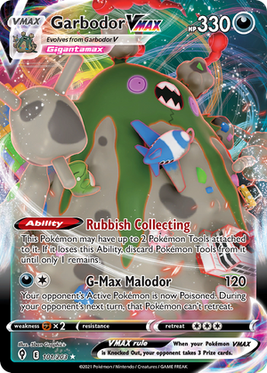 Garbodor VMAX (101/203) - Evolving Skies