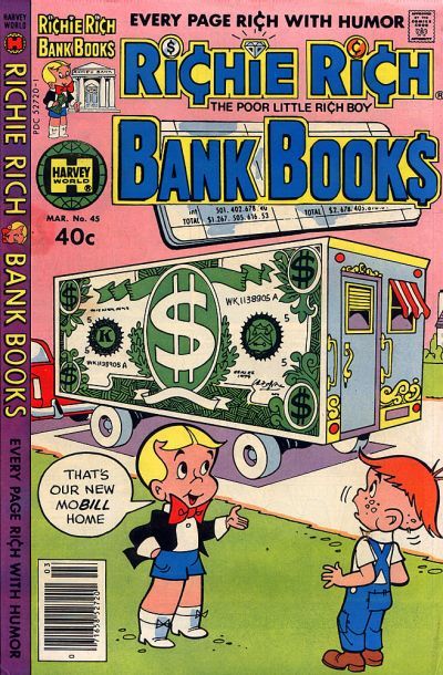 Richie Rich Bank Book #45 Comic