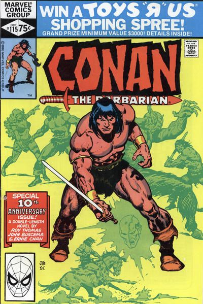 Conan the Barbarian #115 Comic