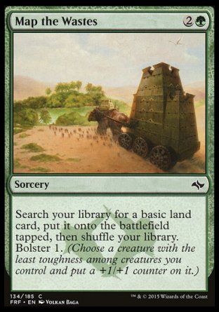 Map the Wastes (Fate Reforged) Trading Card