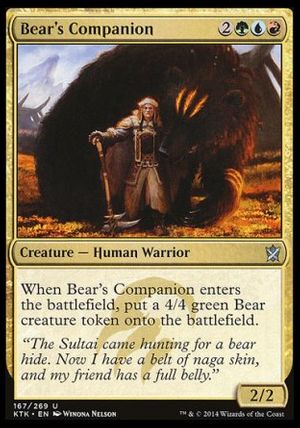 Bear's Companion (Khans of Tarkir)