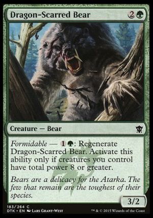 Dragon-Scarred Bear (Dragons of Tarkir)