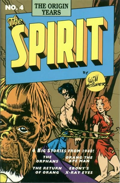 Spirit: The Origin Years #4 Comic
