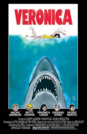 Archie's TV Laugh-Out #79 (Facsimile Edition Cvr C Dan Parent Rosario Tito Pena Veronica Movie Poster Foil Variant)