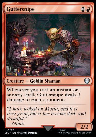 Guttersnipe (The Lord of the Rings Commander Decks) Trading Card