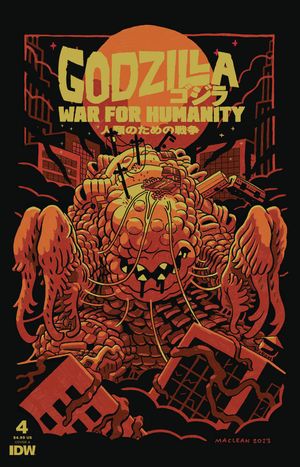 Godzilla: War for Humanity #4