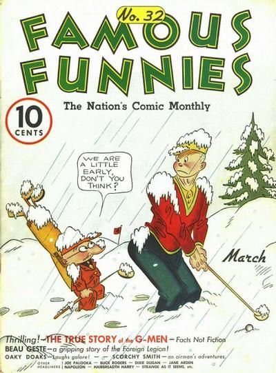 Famous Funnies #32 Comic
